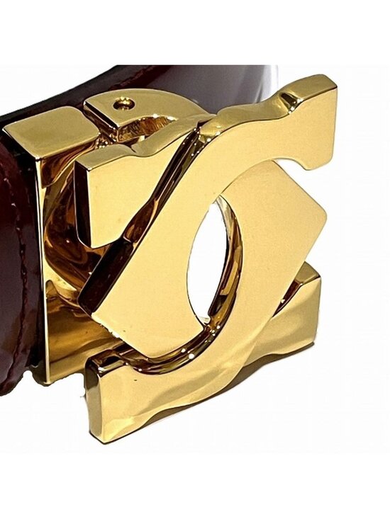 Cartier Double C Logo Belt Leather main image 7